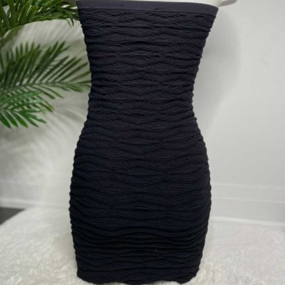 Strapless bodycon dress - Picture 2 of 2